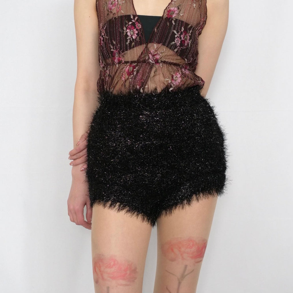 SIMONE ROCHA　 ニットショーツ /BK