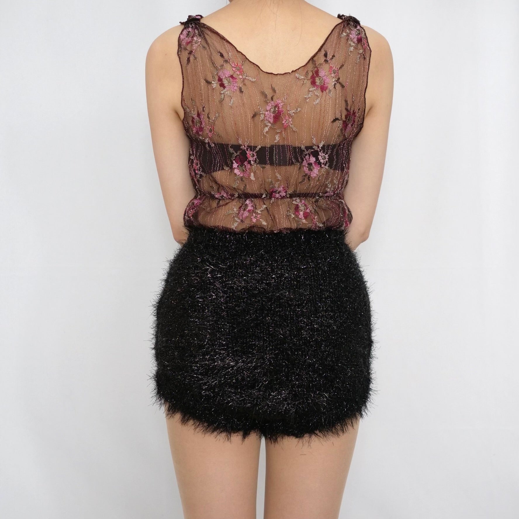 SIMONE ROCHA　 ニットショーツ /BK