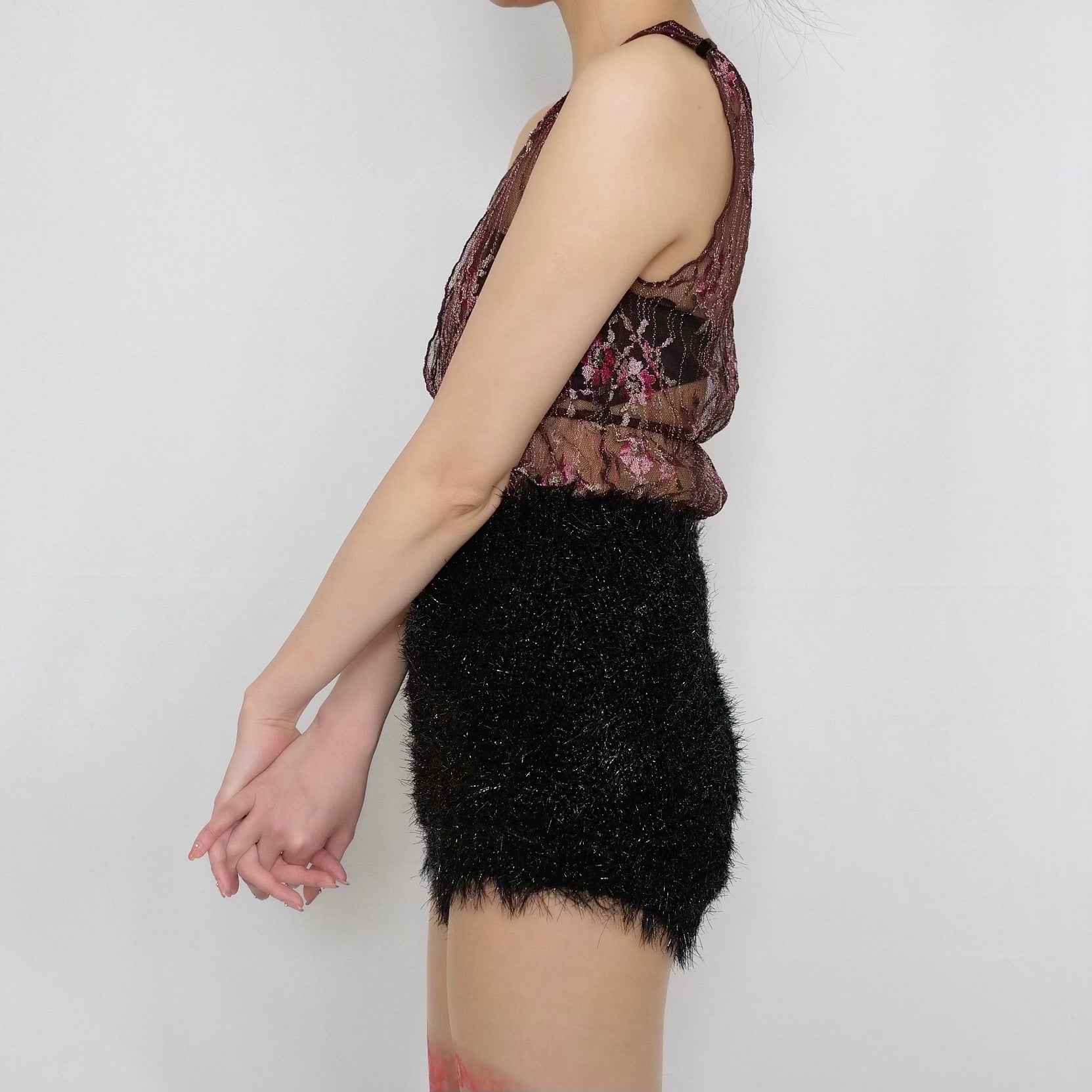 SIMONE ROCHA　 ニットショーツ /BK