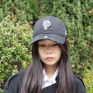PERVERZE × NEW ERA Scrap Initial Cap / Black