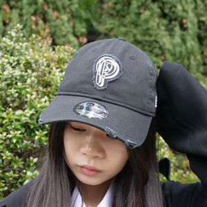 PERVERZE × NEW ERA Scrap Initial Cap / Black