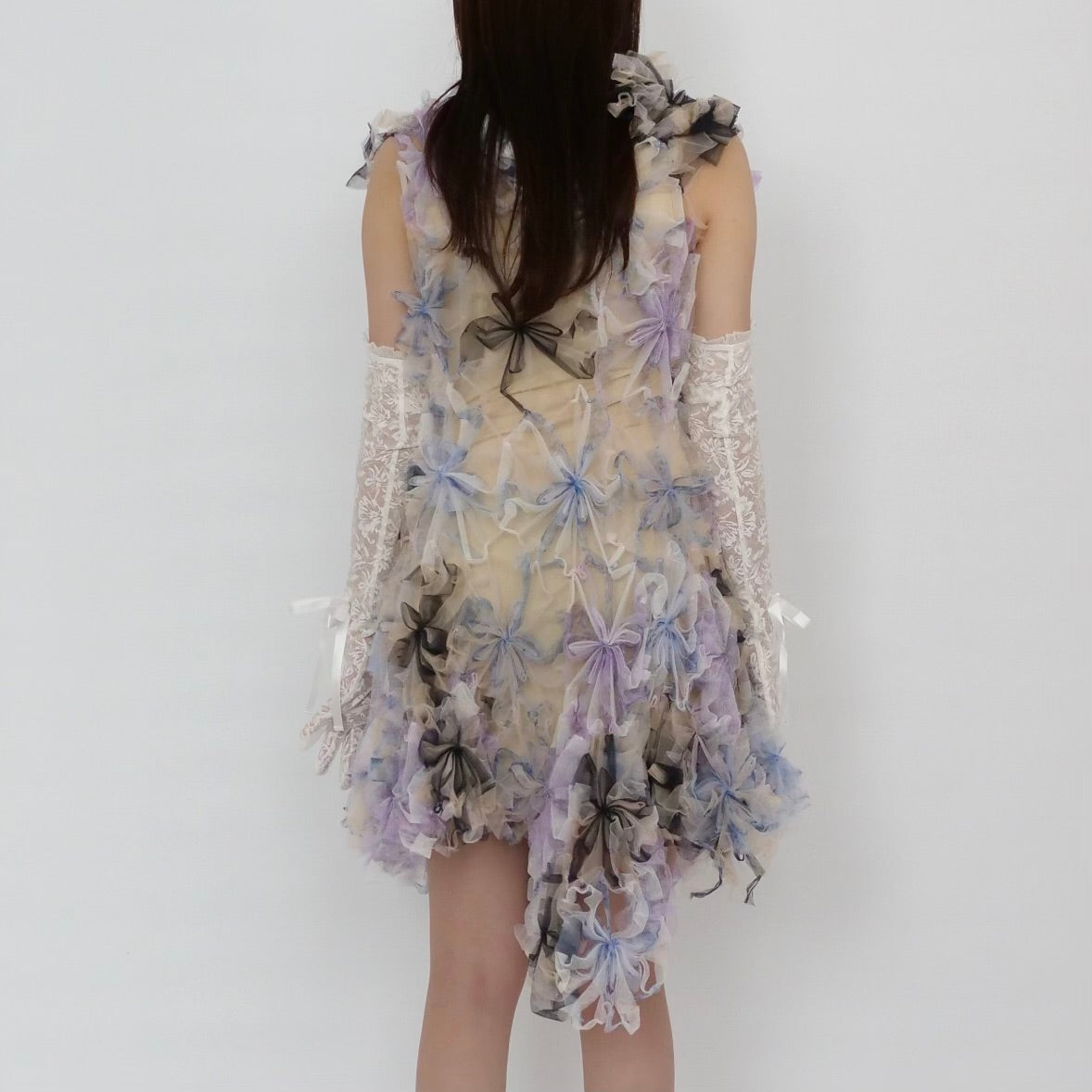 SUSAN FANG　AIR-WHIRL MINI DRESS