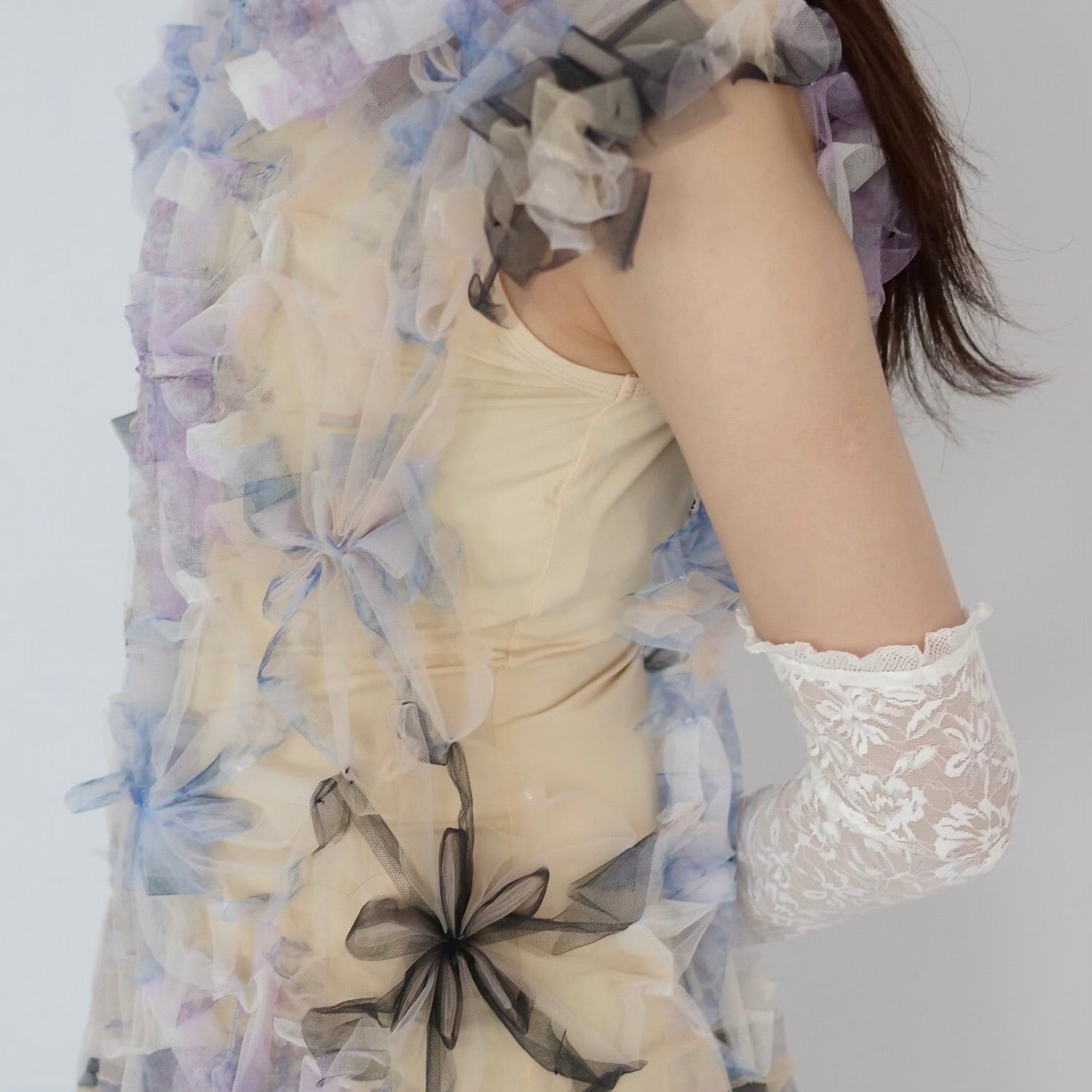 SUSAN FANG　AIR-WHIRL MINI DRESS