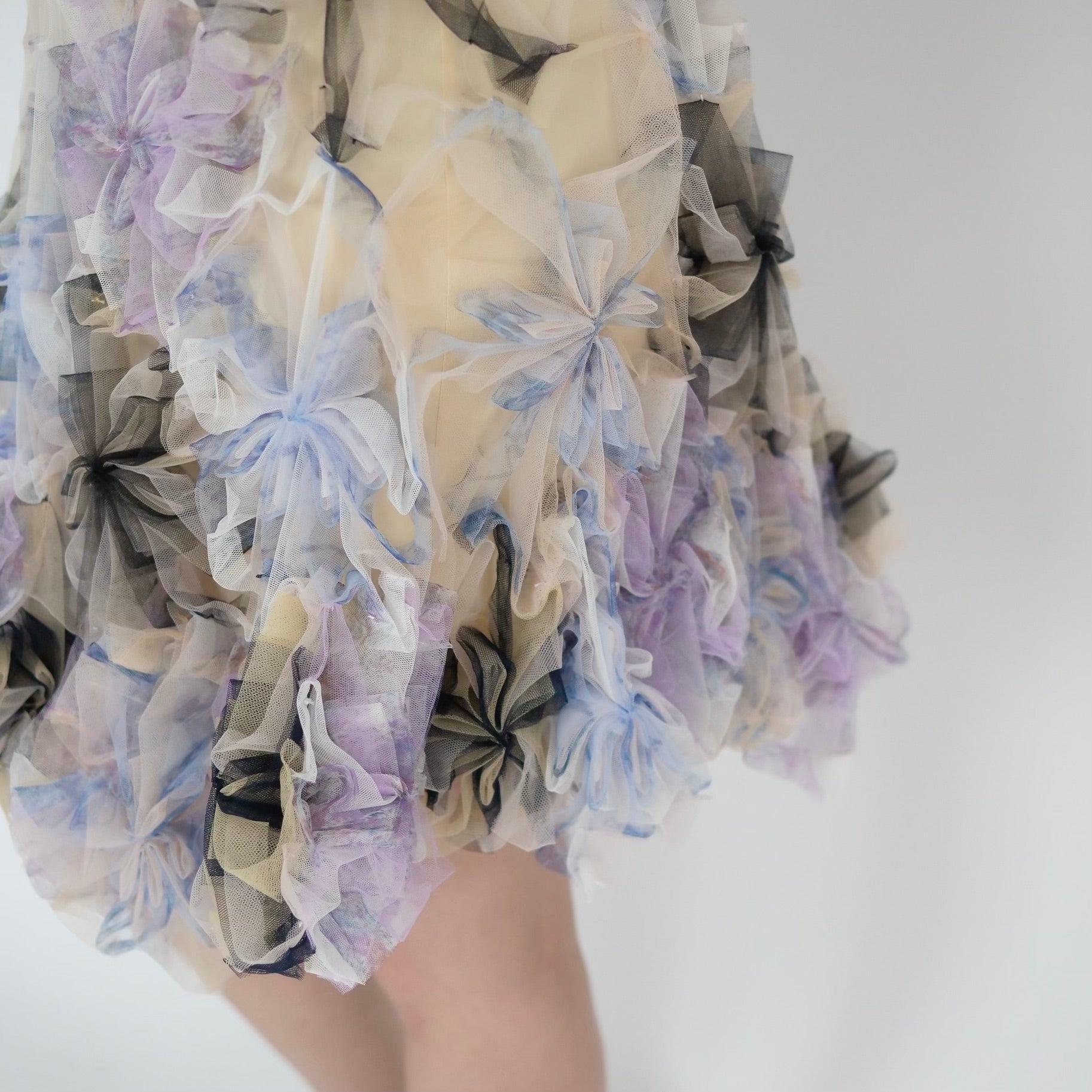 SUSAN FANG　AIR-WHIRL MINI DRESS