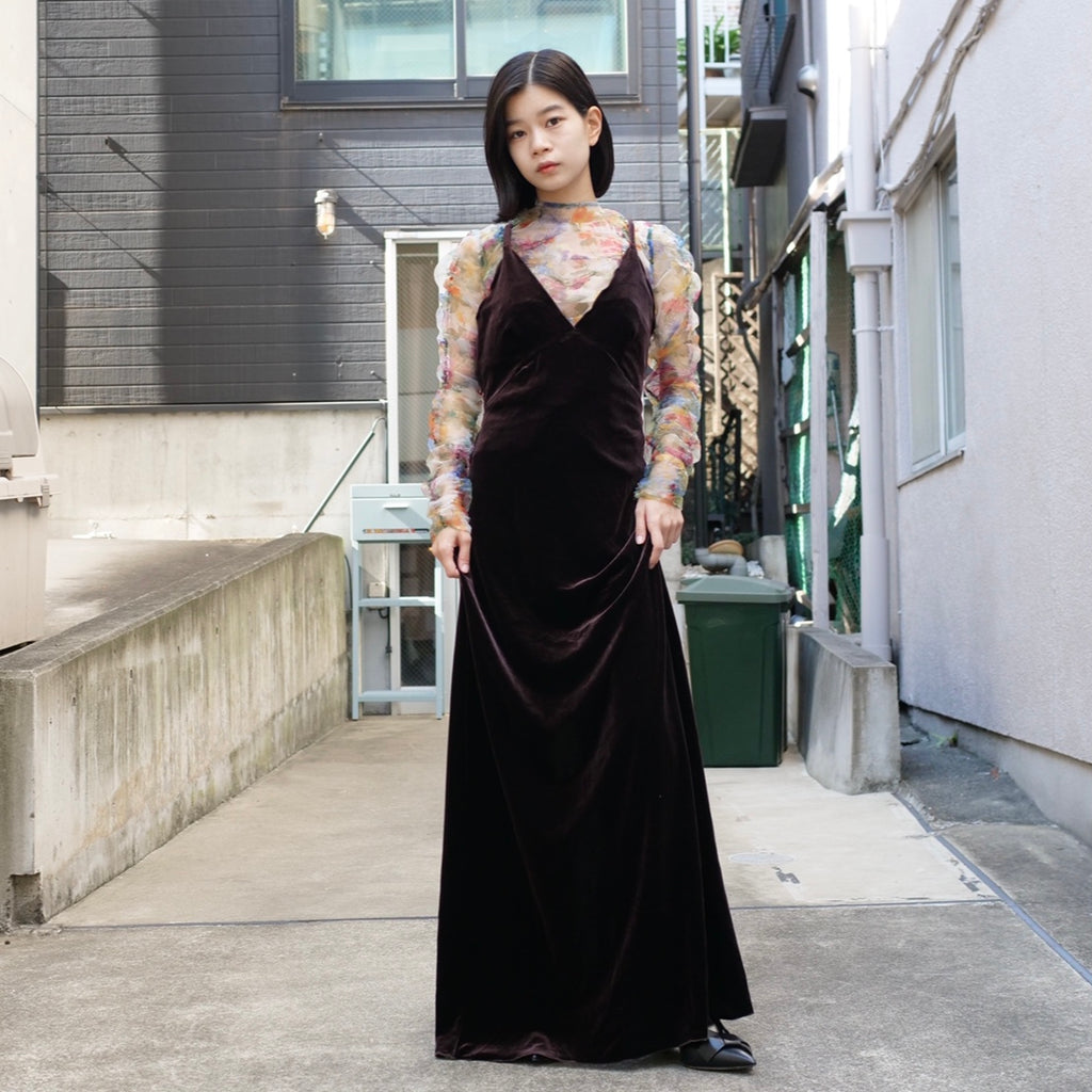[OLD&VINTAGE] CAMI DRESS