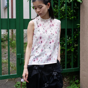 [OLD&VINTAGE]Mame Kurogouchi ノースリーブブラウス