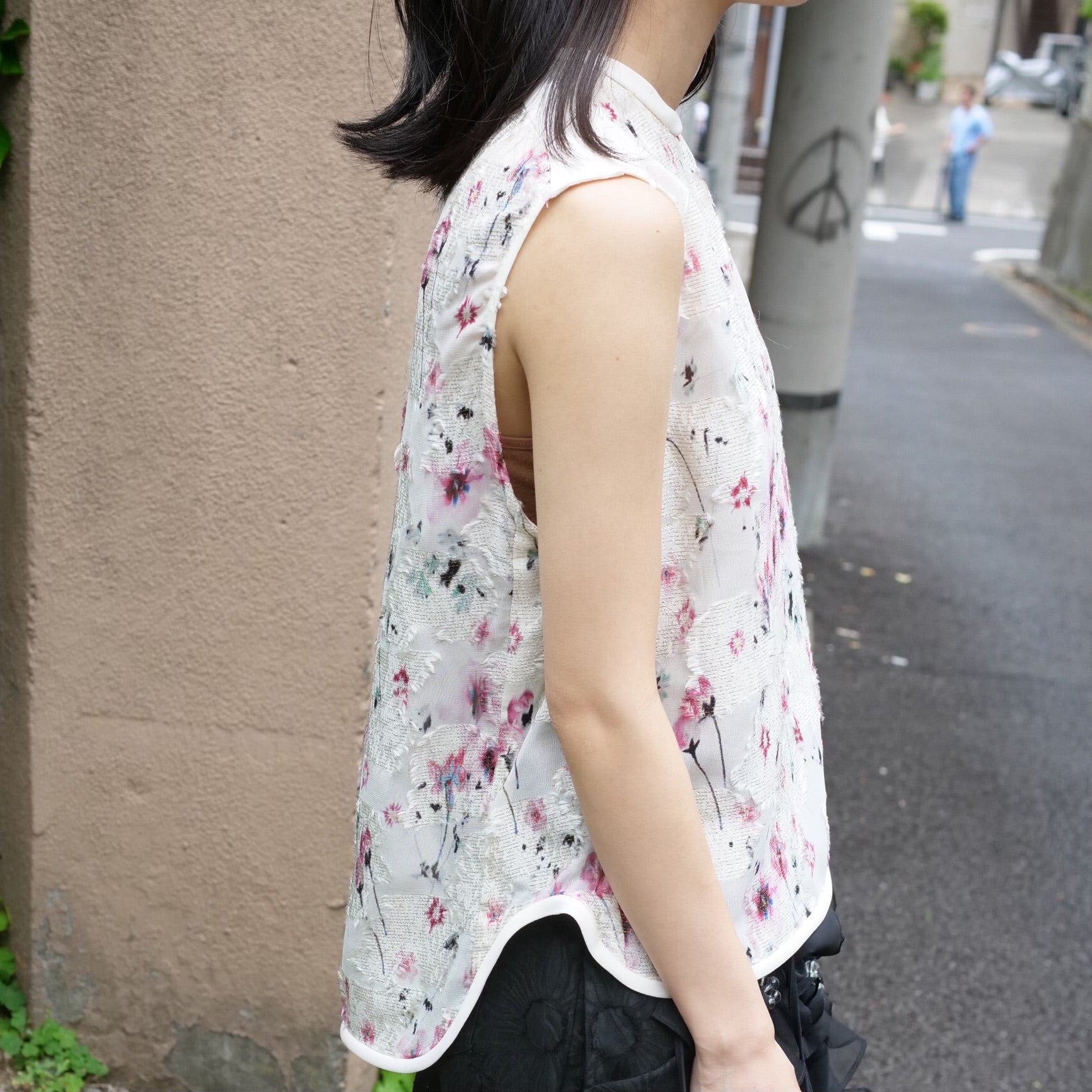 [OLD&VINTAGE]Mame Kurogouchi ノースリーブブラウス