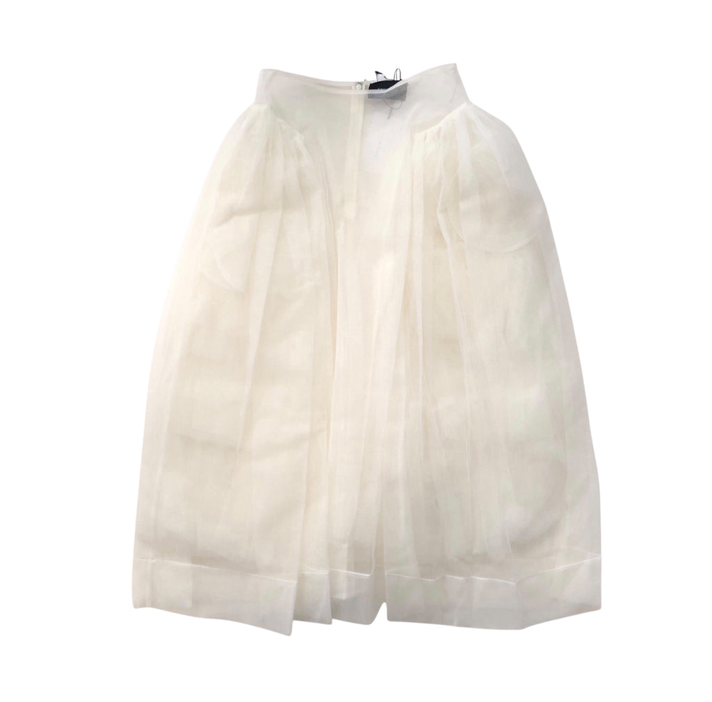 SIMONE ROCHA　HIP TUTU DETAIL SKIRT / WHITE