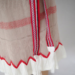 [OLD&VINTAGE] Mame Kurogouchi  CANDY PLEATS KNIT SKIRT(BEIGE)