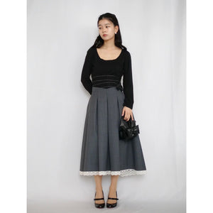 [OLD&VINTAGE] PAULE KA  リボンカットソー