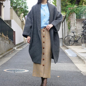 [OLD&VINTAGE] コクーンコート(GRY)