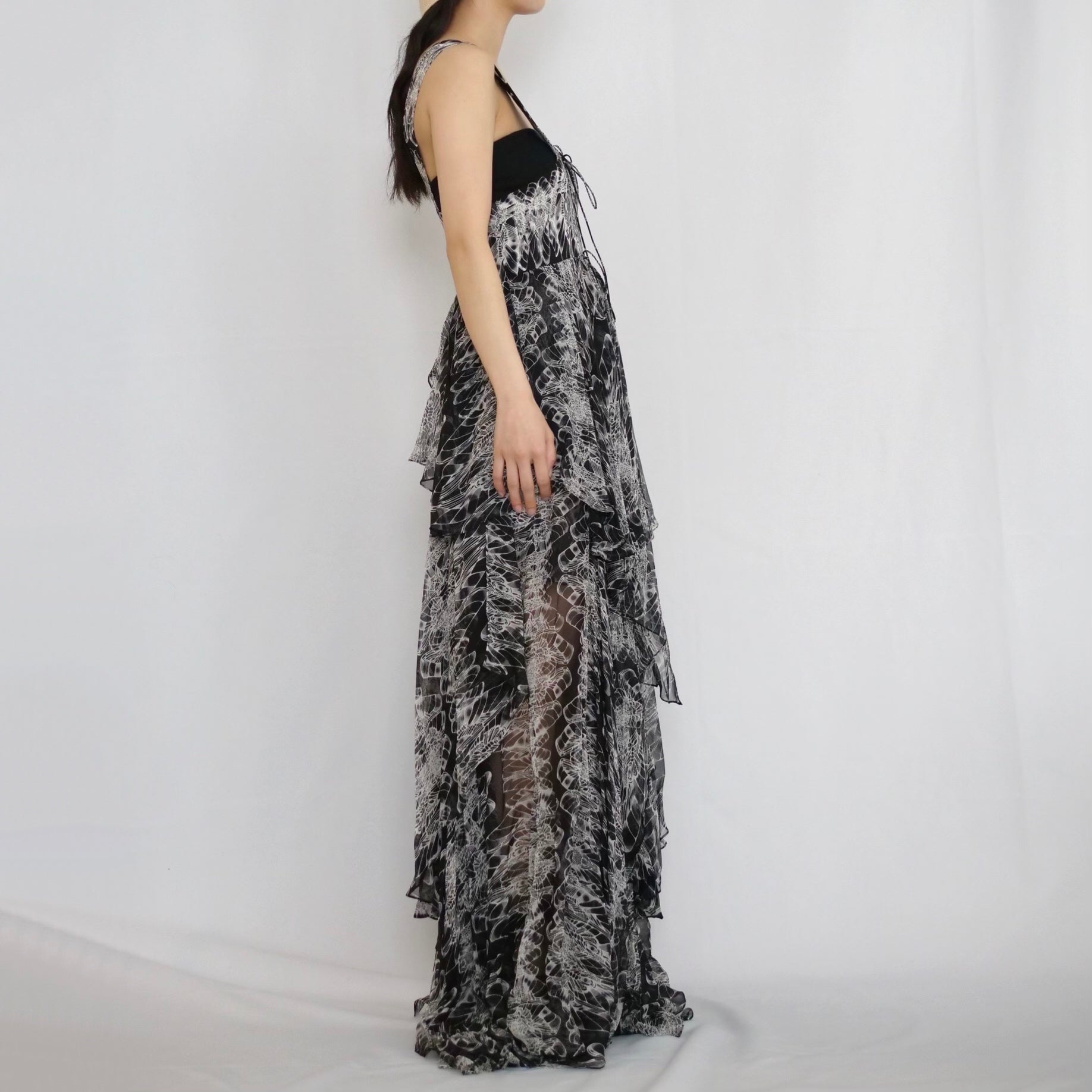 [OLD&VINTAGE] THOMAS WYLDE ロングシルクドレス