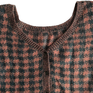 [OLD&VINTAGE] PRADA チェック柄ニット