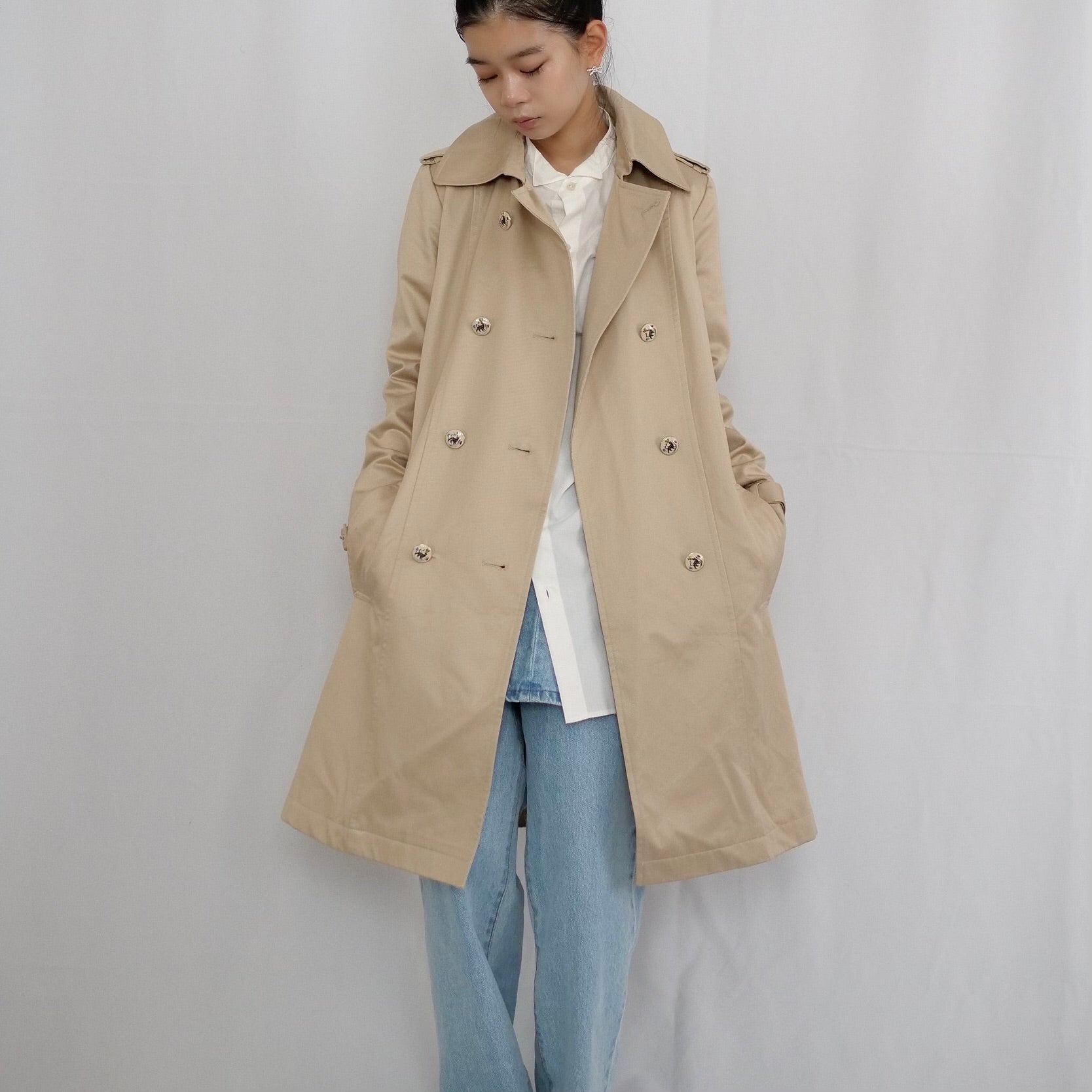 OLD&VINTAGE] CHARLES ANASTASE トレンチコート – dim at noon