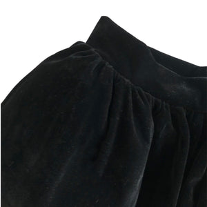 MADROMY VELOR MINI BALLOON SKIRT