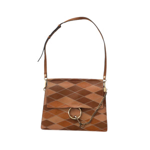 [OLD&VINTAGE] Chloe FAYE パッチワークショルダーバッグ