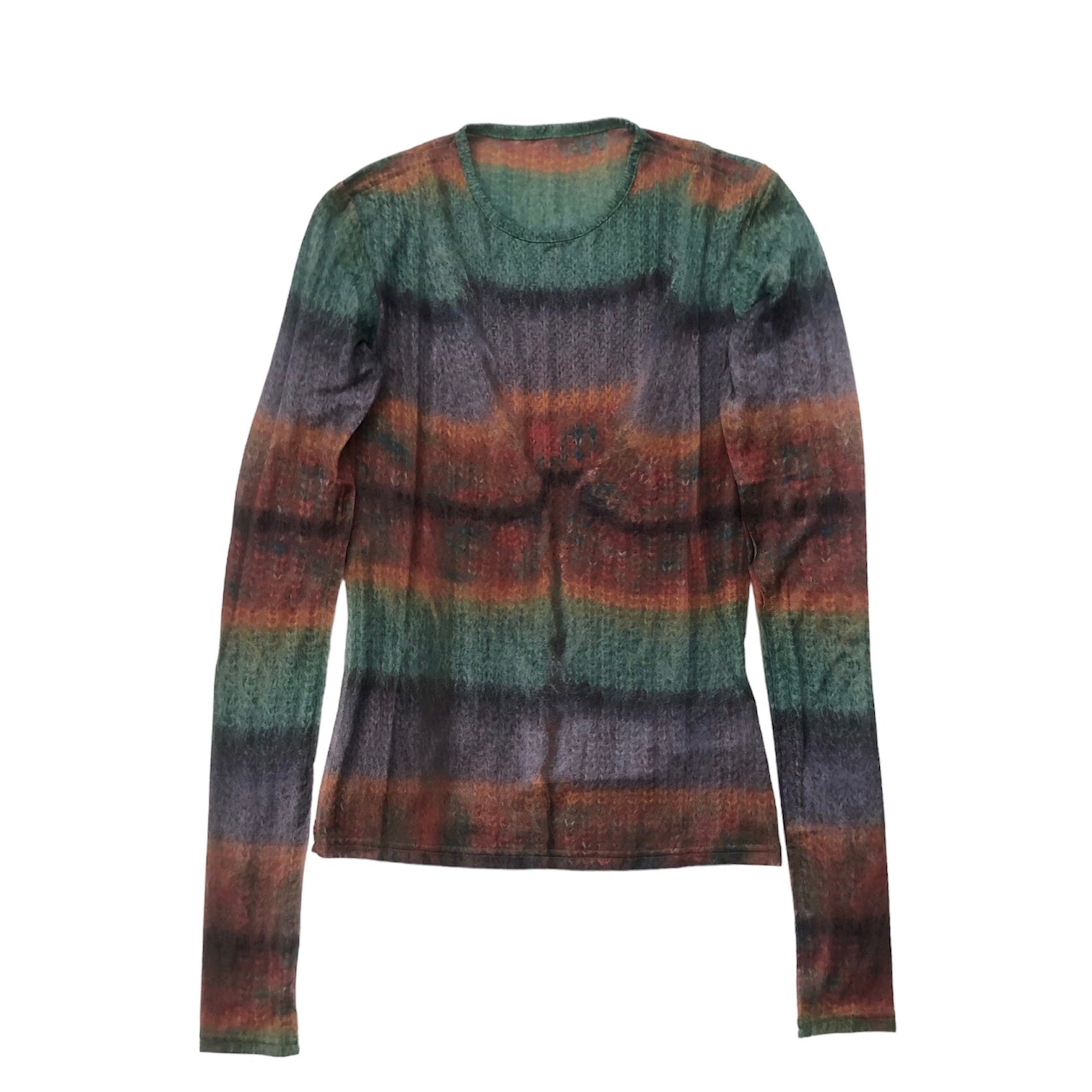 PERVERZE Knit Archives / Green – dim at noon