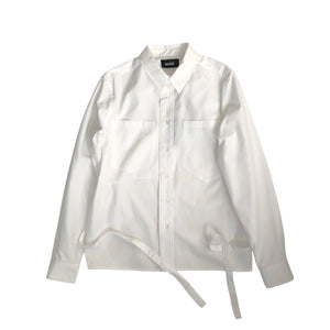SODUK　back tie shirt / white