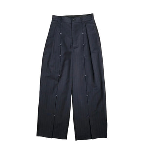 SODUK　 slit trousers / navy