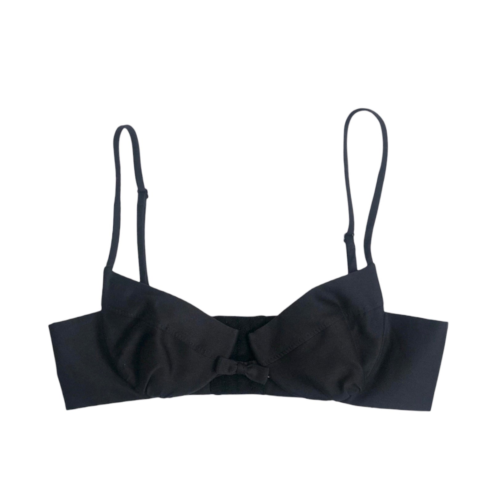 [SALE]SHUSHU/TONG  bow-tie corset(BLACK)