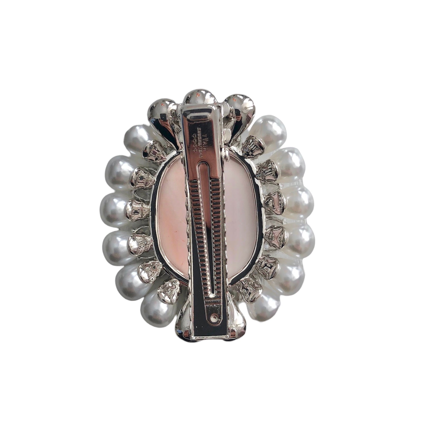 YVMIN×SHUSHU/TONG  the three grace embossed duckbill clip(PINK)
