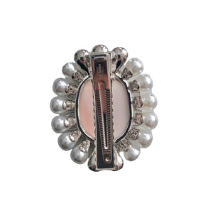 YVMIN×SHUSHU/TONG  the three grace embossed duckbill clip(PINK)