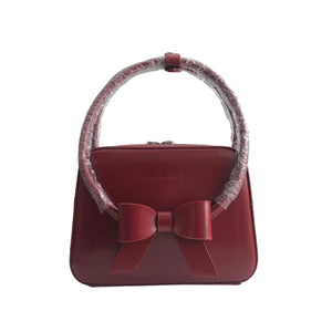 SHUSHU/TONG  stereo bow tote bag(RED)