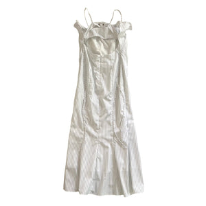 RIV NOBUHIKO GAZELLE FLOWER DRESS / WHITE
