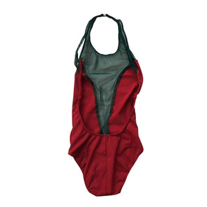 [OLD&VINTAGE] Susan Cianciolo レオタード GREEN/RED