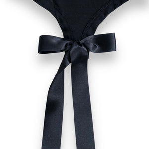 SIMONE ROCHA　 リボンカットソー BLACK