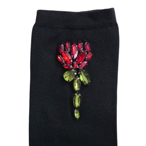 SIMONE ROCHA　 ビジューソックス BK/MULTI