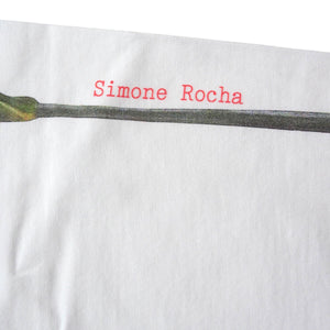 SIMONE ROCHA　 カーネーションプリント L/T-SHIRT