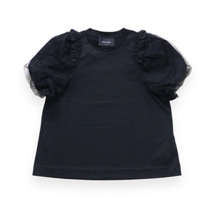 SIMONE ROCHA　 チュールレイヤーカットソー BLACK