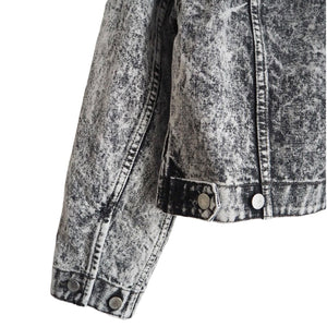 【SALE】WESTOVERALLS / DENIM TRACKER JACKET(857B) C.BLACK