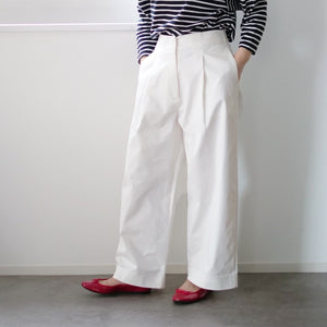 [MADROMY × tomii × dim at noon] FOR PERSONAL … 　TMIチノパンツ(WHITE)