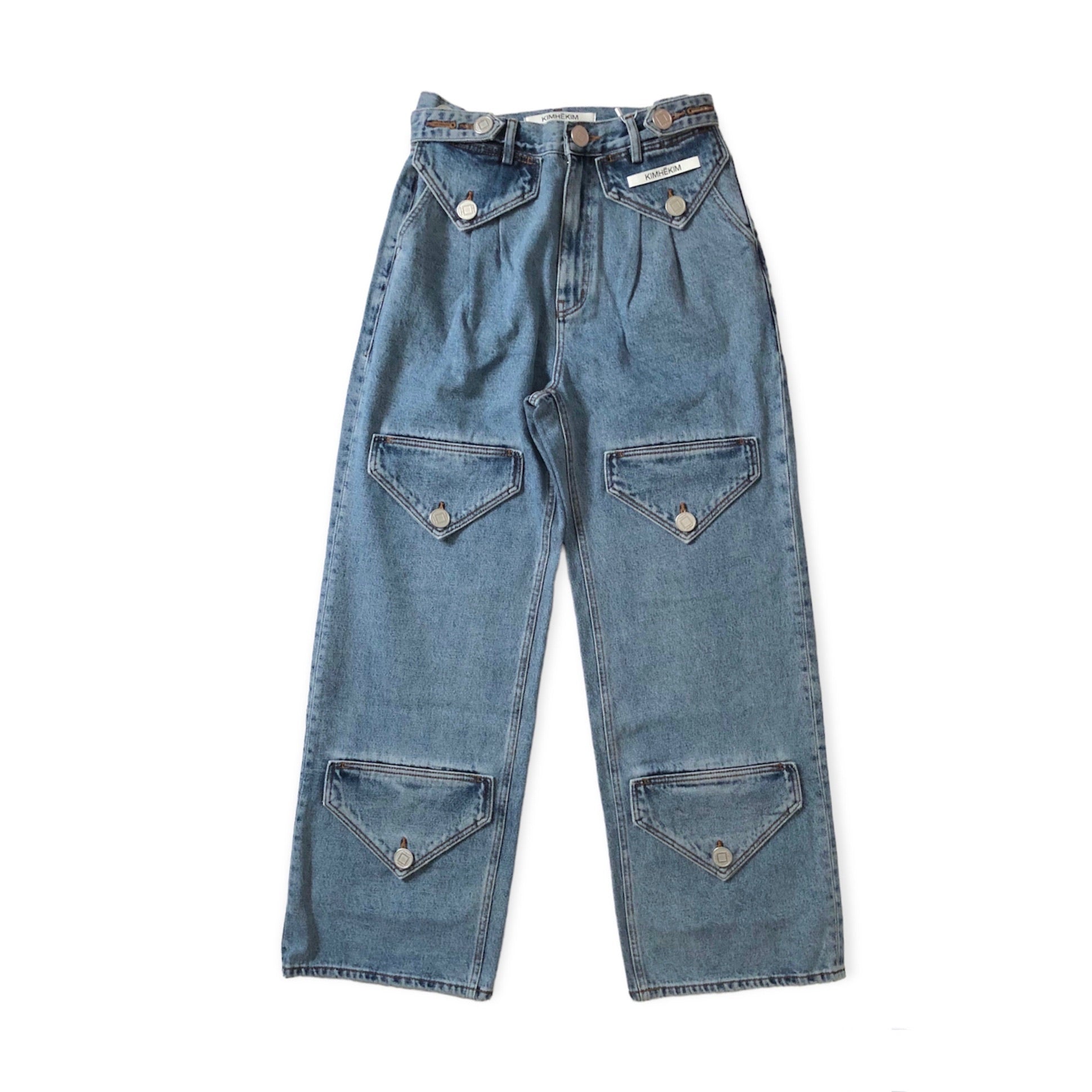 KIMHEKIM SIX POCKET PANTS / BLUE SKY