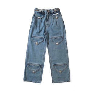 KIMHEKIM SIX POCKET PANTS / BLUE SKY