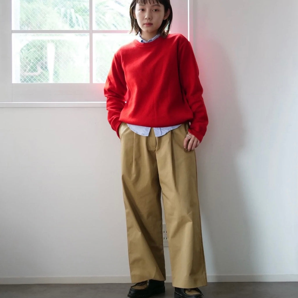 [SALE][MADROMY × tomii × dim at noon] FOR PERSONAL … 　TMIチノパンツ(BEIGE)
