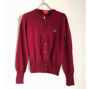 [OLD&VINTAGE] Vivienne Westwood カーディガン　RED/S