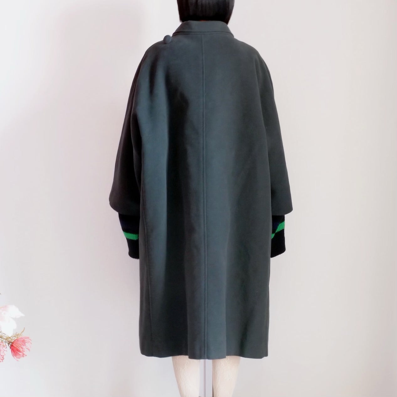 [OLD&VINTAGE] BALENCIAGA　スウェード調コート
