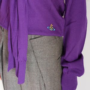 [OLD&VINTAGE] Vivienne Westwood　ネックデザインPOニット