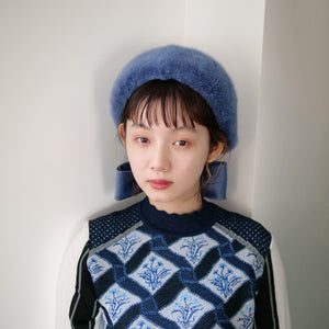 [SALE]shinonagumo Ruban mink (BLUE)