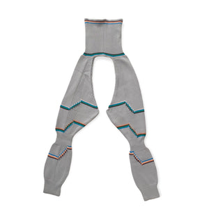 SODUK zig zag scarf knit / grey