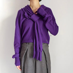 [OLD&VINTAGE] Vivienne Westwood　ネックデザインPOニット