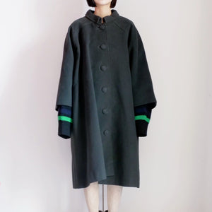 [OLD&VINTAGE] BALENCIAGA　スウェード調コート