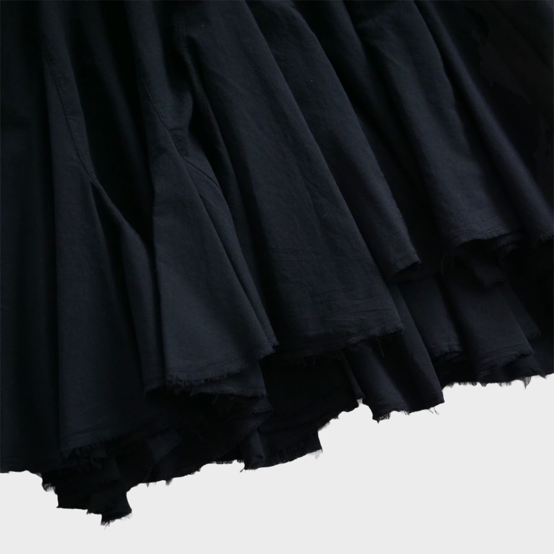 AVN cotton black dress