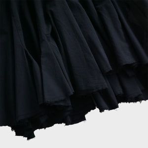 AVN cotton black dress