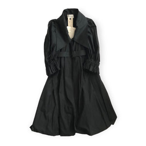 HAENGNAE OMOCHI TRENCH COAT / Black