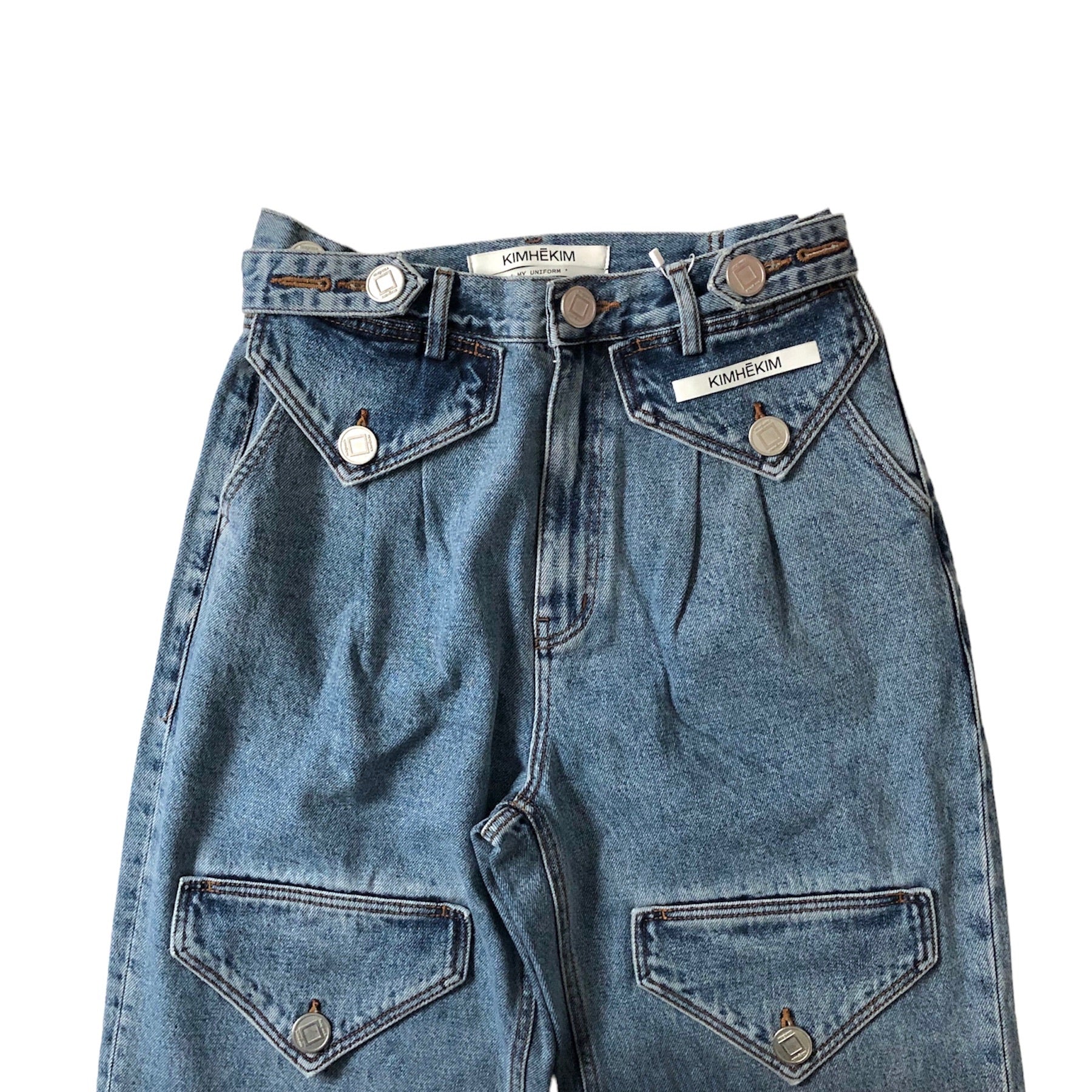 KIMHEKIM SIX POCKET PANTS / BLUE SKY