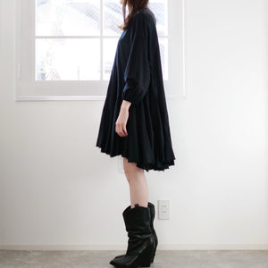 AVN cotton black dress